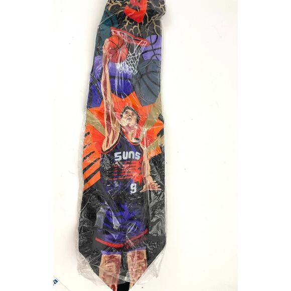 VTG 90’s NBA Phoenix Suns Dan Majerle Tie Win Lose Or Tie Limited Edition Silk - Picture 4 of 9